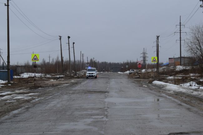 Водитель Шевроле совершил наезд на препятствие Ухта 